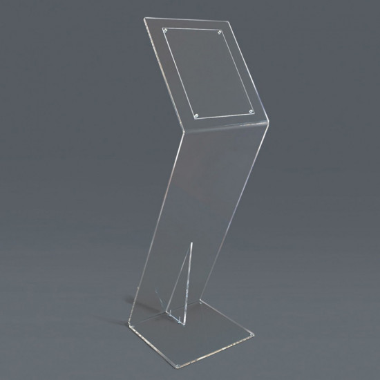 Plexiglas vloer display